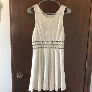 Free people ivory white lace daisy dress